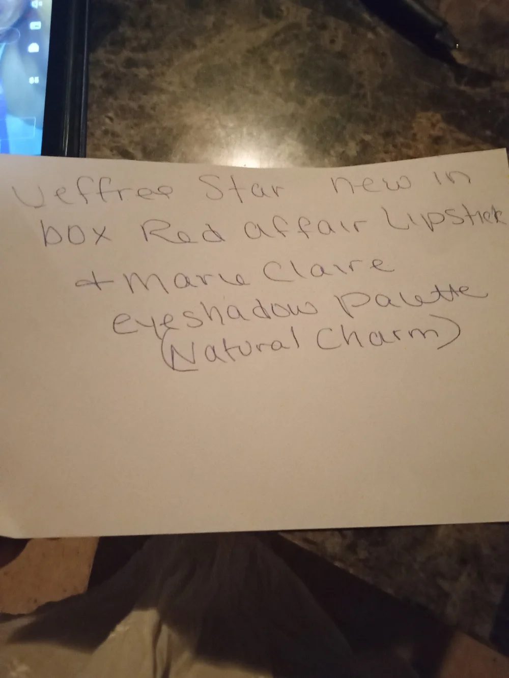 Jeffree Star Lipstick And Marie Claire Eyeshadow Palette